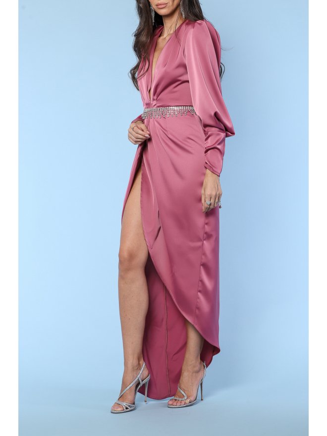 TGH GALA SATIN MAXI DRESS