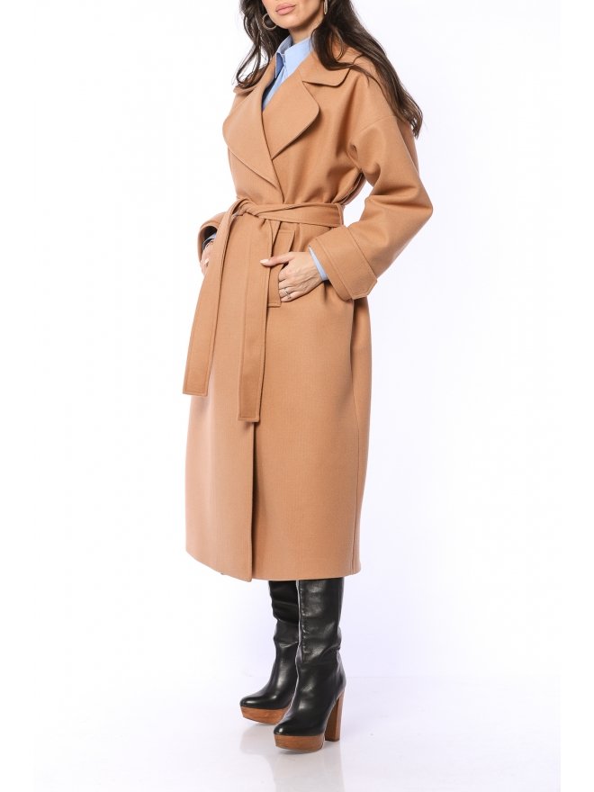 TGH FABULOUS WIDE LAPELS MIDI COAT