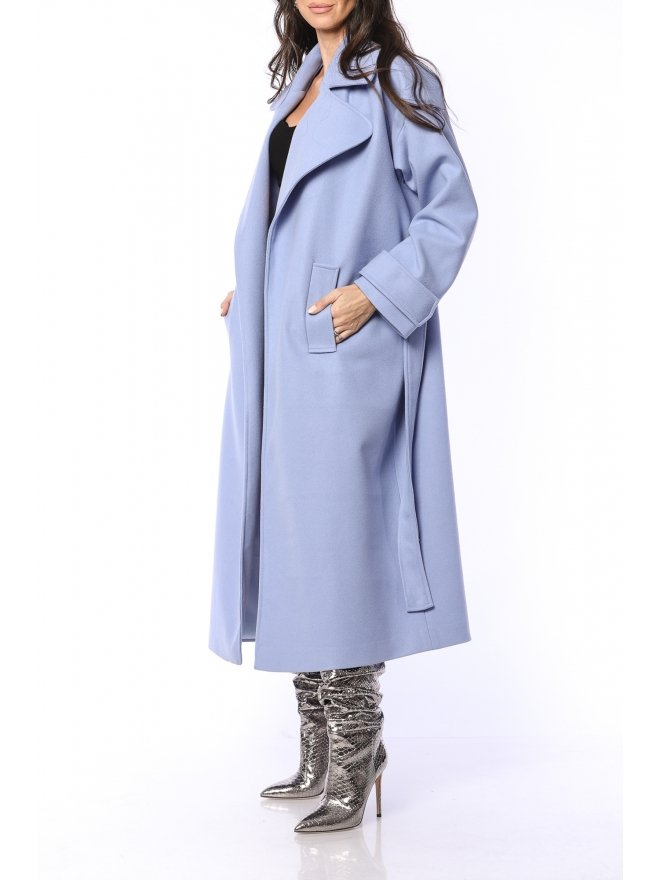 TGH FABULOUS WIDE LAPELS MIDI COAT