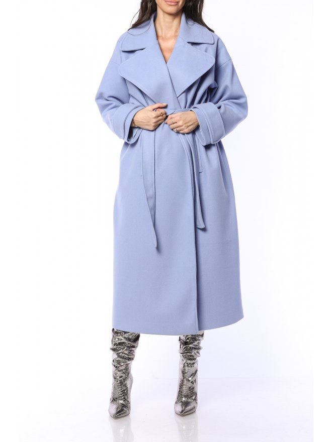 TGH FABULOUS WIDE LAPELS MIDI COAT