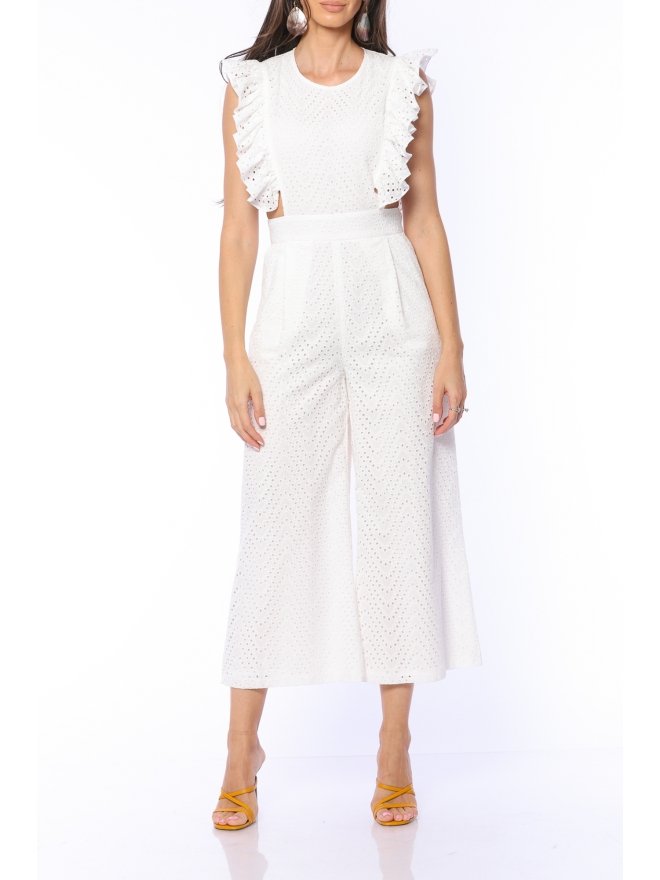 TGH SALOPETA FAIRY PERFORATA CULOTTES CU VOLANE