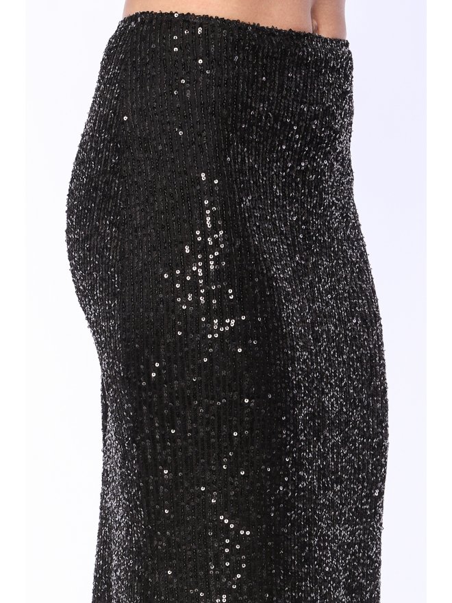 TGH COSMOGONY SEQUINS MAXI SKIRT