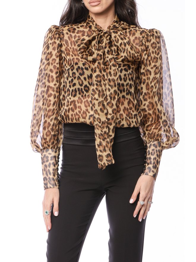 TGH CAMASA VICTORIANA ANIMAL PRINT CU FUNDA