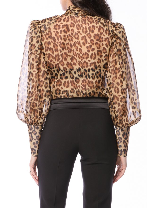 TGH CAMASA VICTORIANA ANIMAL PRINT CU FUNDA