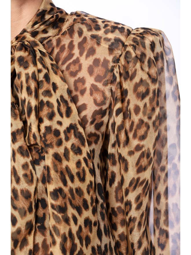 TGH CAMASA VICTORIANA ANIMAL PRINT CU FUNDA