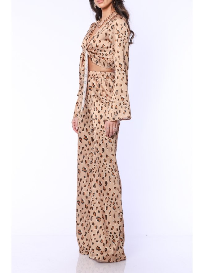 TGH CROP TOP BOHO ANIMAL PRINT CARE SE LEAGA