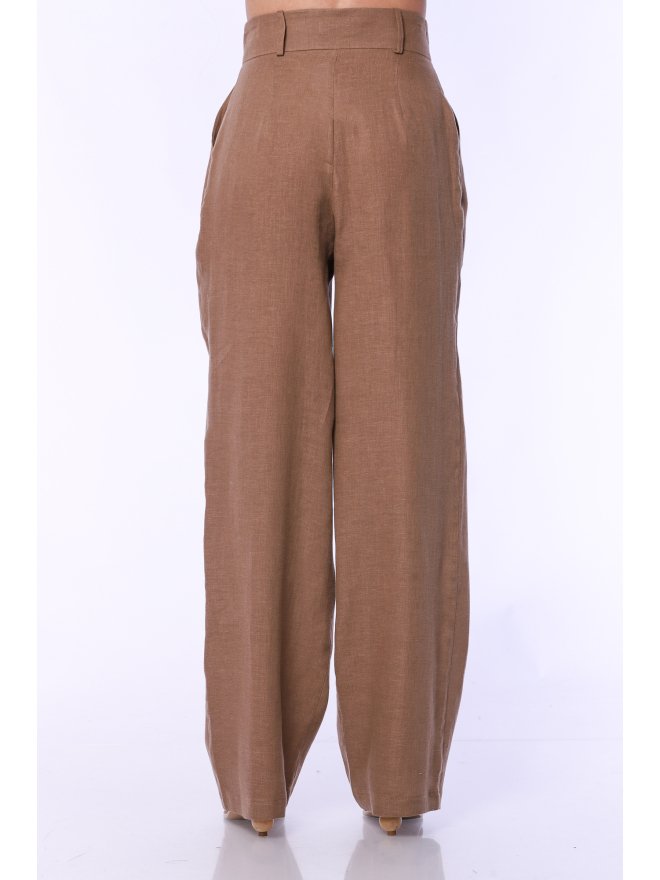 TGH LINO PANTALONI LARGI STYLISH COMFORT