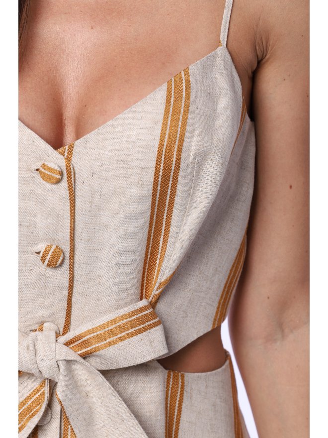 TGH LINO ROCHIE MIDI GETAWAY CU DECUPAJE SI DUNGI