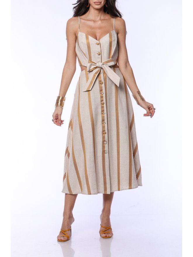 TGH LINO ROCHIE MIDI GETAWAY CU DECUPAJE SI DUNGI