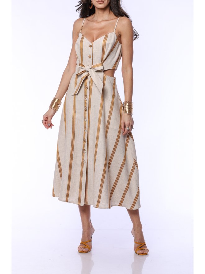 TGH LINO ROCHIE MIDI GETAWAY CU DECUPAJE SI DUNGI