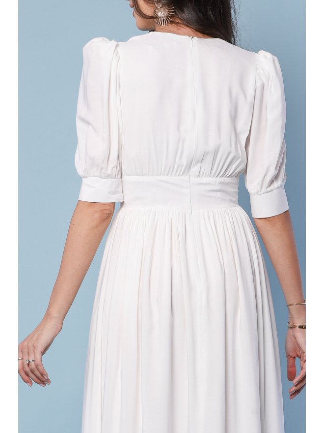 TGH ROCHIE MIDI WHITE PARTY 