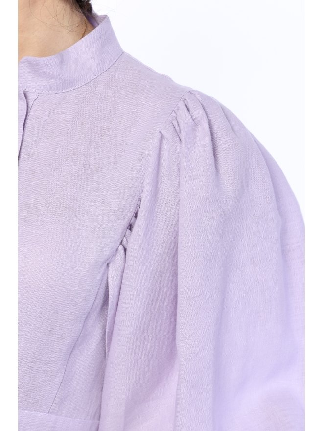 TGH LINO ROCHIE MIDI CU TALIE JOASA SI VOLANE