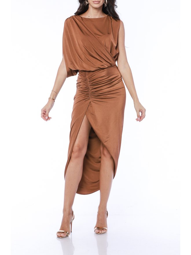 TGH ROCHIE MIDI CINNAMON