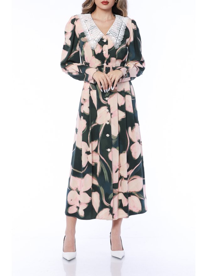 TGH ROCHIE MIDI EMBER FLOWER 