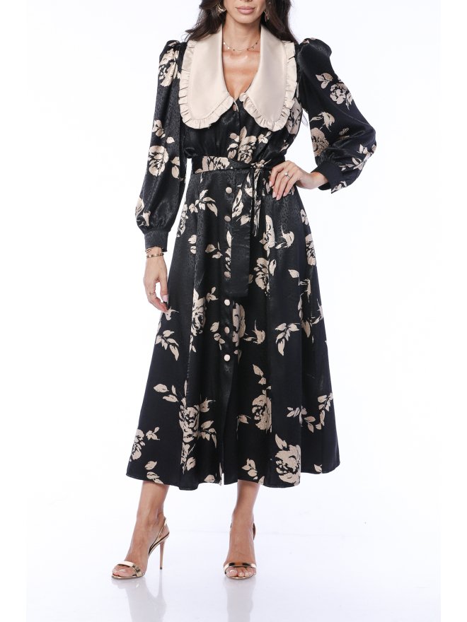 TGH ROCHIE MIDI FALL MOSS