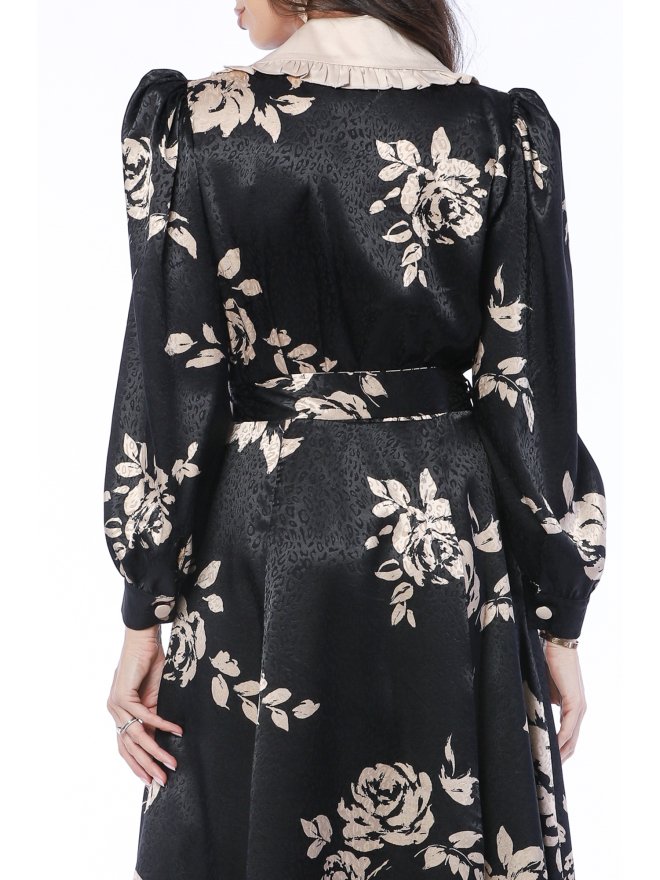 TGH ROCHIE MIDI FALL MOSS