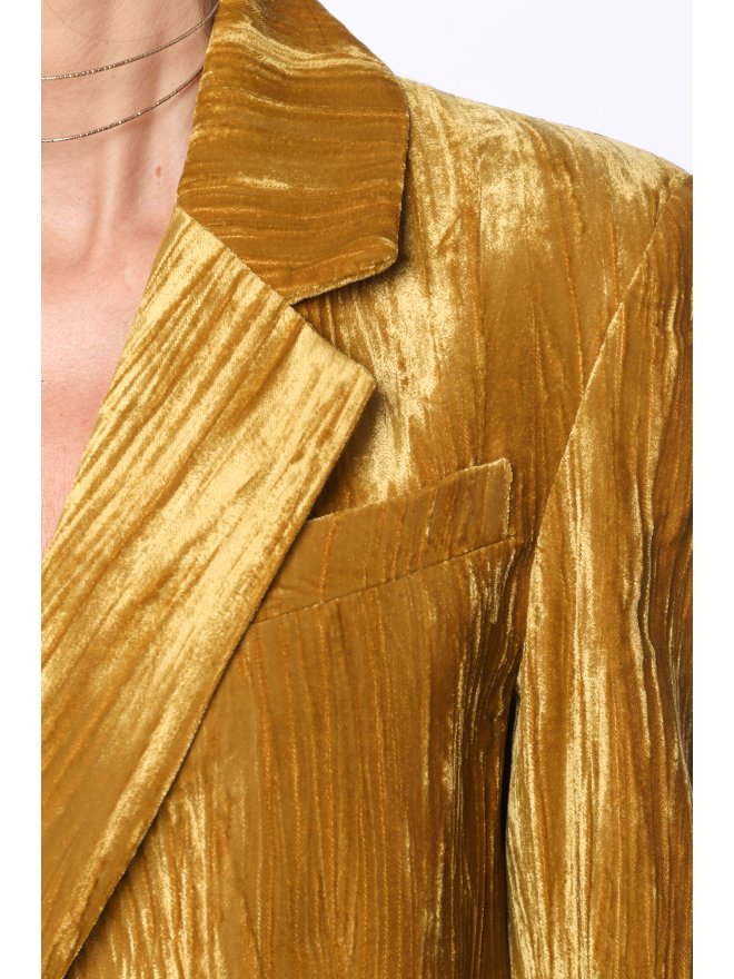 TGH Blazer Velvet Golden Hour