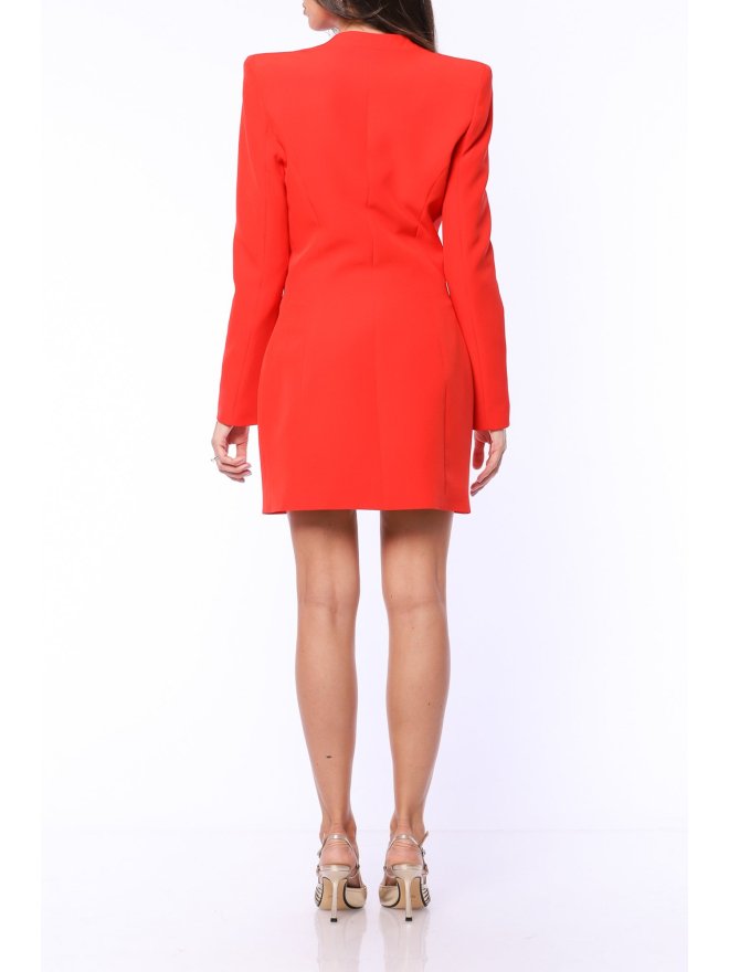 TGH ROCHIE-SACOU MINI CU NASTURI AURII SI DECOLTEU DECUPAT