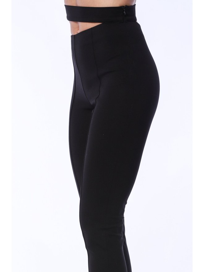 TGH SPECIAL DATE CUT-OUT FLARED PANTS
