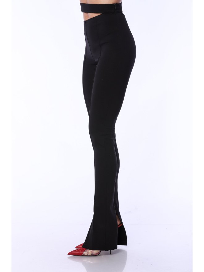TGH SPECIAL DATE CUT-OUT FLARED PANTS