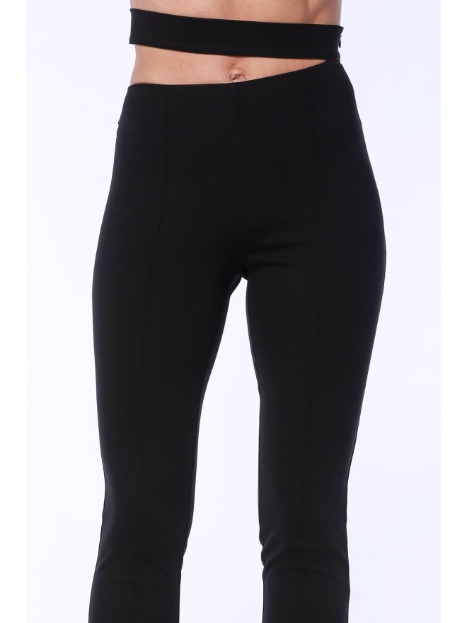 TGH SPECIAL DATE CUT-OUT FLARED PANTS