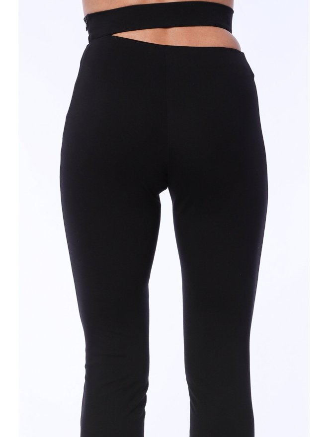 TGH SPECIAL DATE CUT-OUT FLARED PANTS