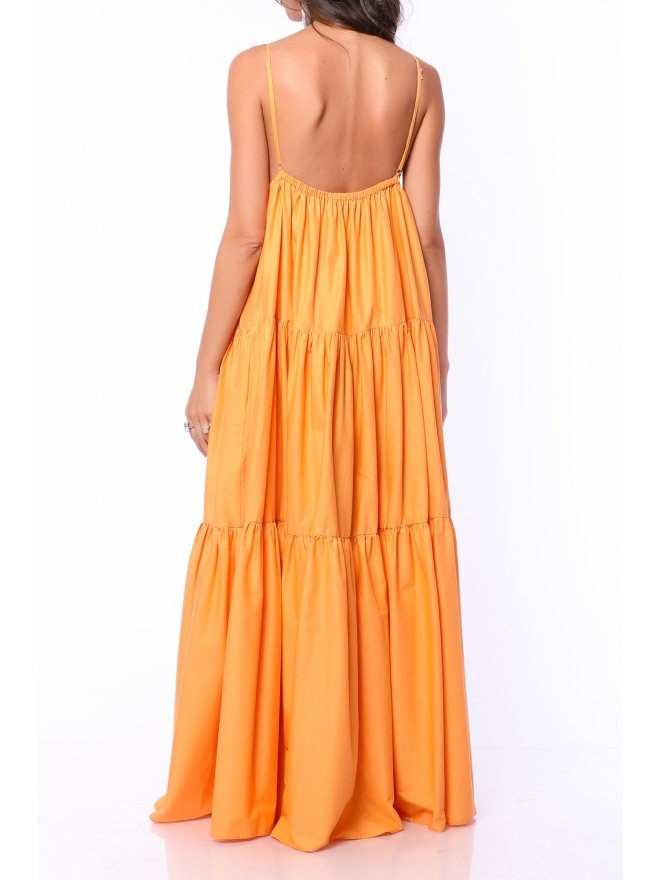 TGH ROCHIE MAXI CU VOLANE SUMMER BREEZE