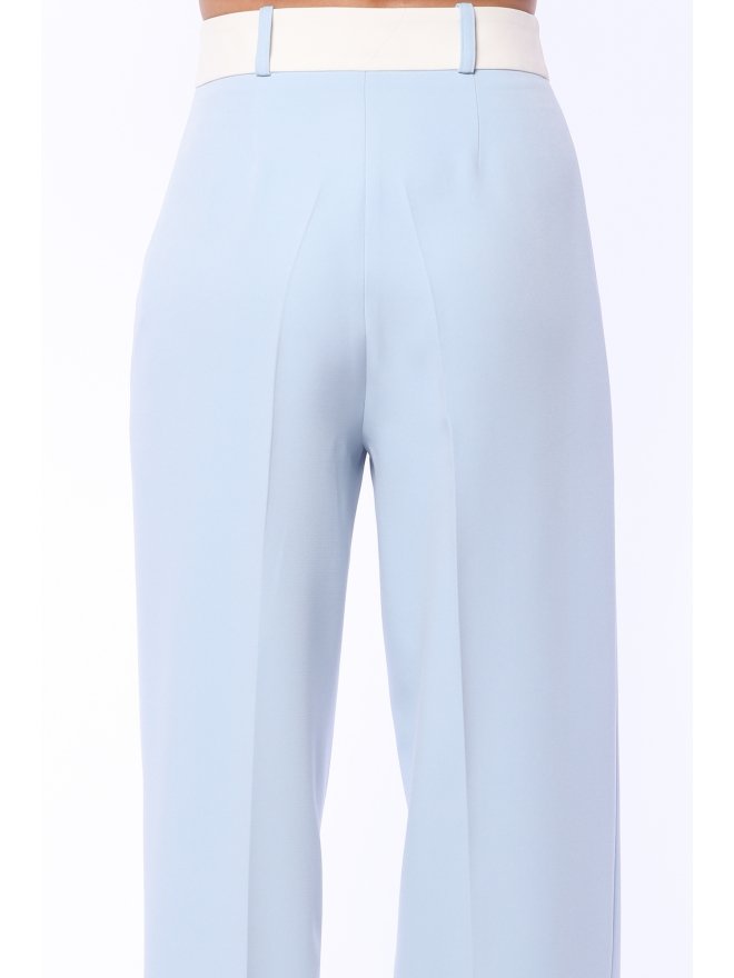 TGH PANTALONI DREPTI LARGI MINMALIST SUIT-UP