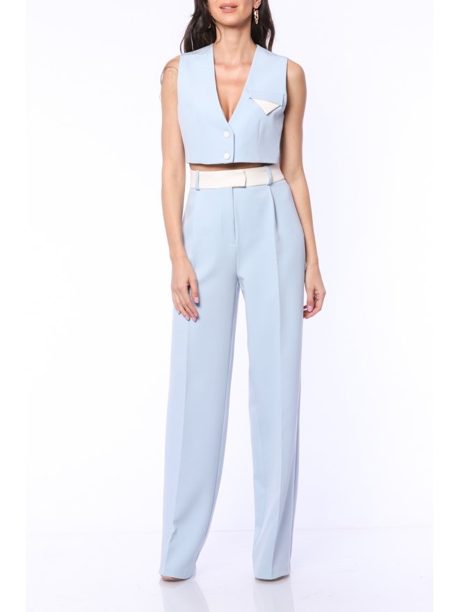 TGH VESTA CROP MINIMALISTA SUIT-UP