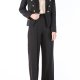 ISABEL PANTALONI LARGI SPRING SUIT-UP CU TALIE INALTA