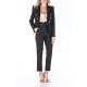 MARMURI PANTALONI CROPPED TUXEDO CU TALIE INALTA