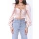 MARMURI CORSET BOURGEOIS FLIRTATION CU MANECI BUFANTE