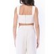 MARMURI CROP TOP WHITE SUMMER