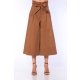 POESSE PANTALONI CULOTTES CU TALIE INALTA PAPER BAG