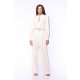 TGH SALOPETA PALAZZO CU MANECI LUNGI SI DETALII BIJUTERIE
