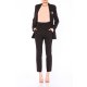MARMURI PLEATED HIGH-WAIST CIGARETTE PANTS
