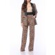 TGH PANTALONI LARGI TUXEDO COLOR BLOCK JUNGLE FEVER