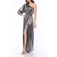 TGH ROCHIE MAXI SHINY GALA CU O MANECA