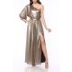 TGH ROCHIE MAXI SHINY GALA CU O MANECA