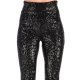 CARLA GLAM LEGGINGS DIN PAIETE CU TALIE INALTA SI TIV TAIAT