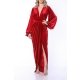 TGH GLAM ROCHIE MAXI DIN CATIFEA CU MANECI BUFANTE