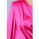 TGH ROCHIE MIDI DIN SATIN EVENT CU MANECA BUFANTA