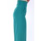 TGH TUXEDO STYLE PLEATED WAIST WIDE-LEG PANTS