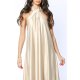 TGH ROCHIE MAXI DIN SATIN BREATH CU GULER HALTER