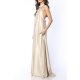 TGH ROCHIE MAXI DIN SATIN BREATH CU GULER HALTER