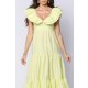 TGH ROCHIE MIDI SUMMER TIME CU VOLANE