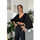 TGH LINO CROP TOP CU MANECI BUFANTE