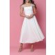 TGH ROCHIE MIDI BRIDAL PEARLS & LACE