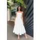 TGH ROCHIE MIDI BRIDAL PEARLS & LACE