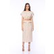 TGH LINO CROP TOP CU DRAPAJE